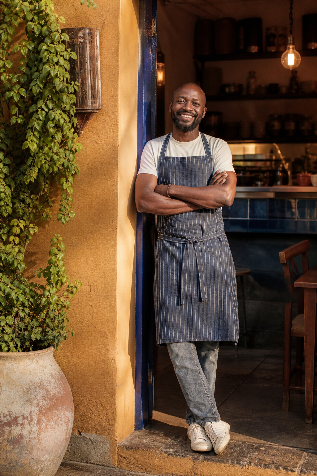 A local cafe owner